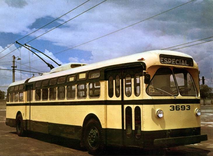 Primer Ruta de Trolebuses