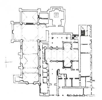 Archivo:Planta del convento e iglesia de San Gabriel Arcángel, Tacuba..jpg