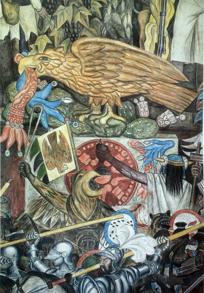 Archivo:Aguila mexicana mural.jpg