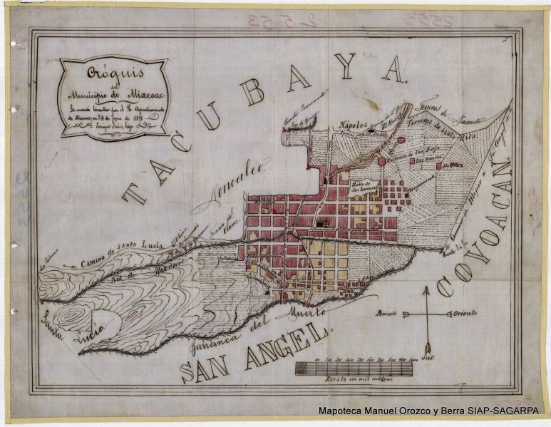 Archivo:Mapa de Tacubaya 1891.jpg